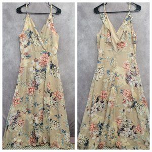 Lulu's Floral Maxi Dress Size XL